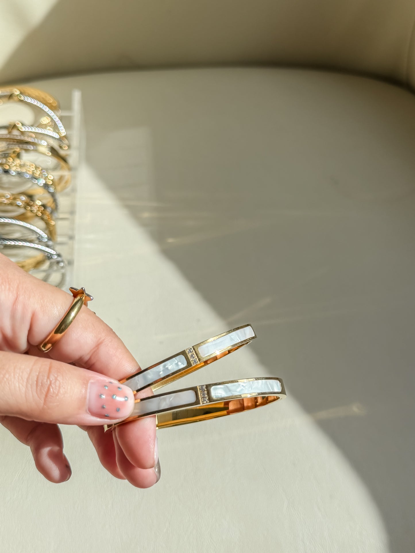 Nácar bangle