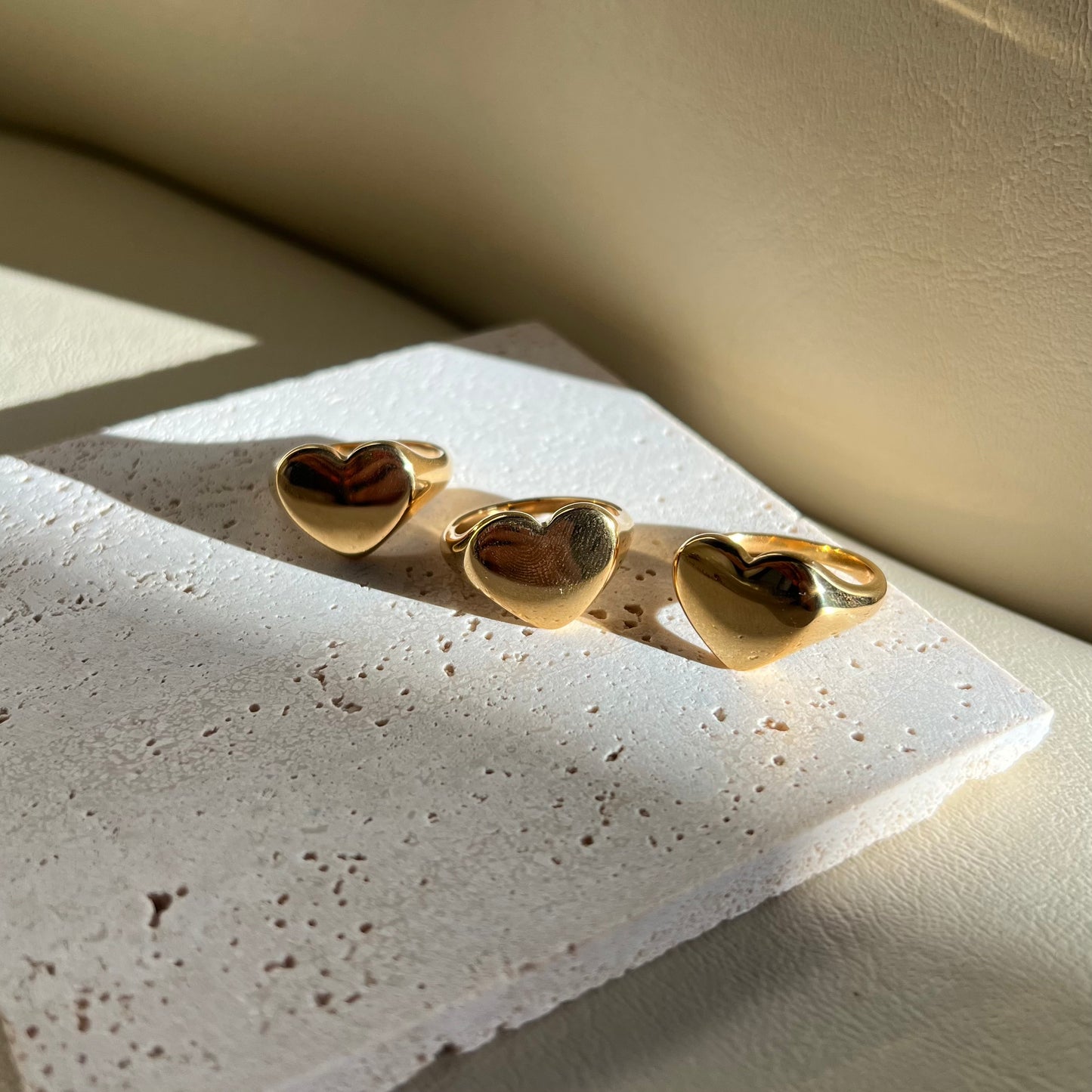 Heart SS ring