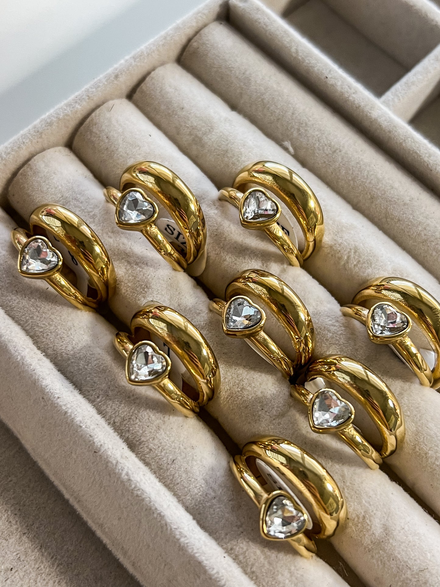 Heart SS ring