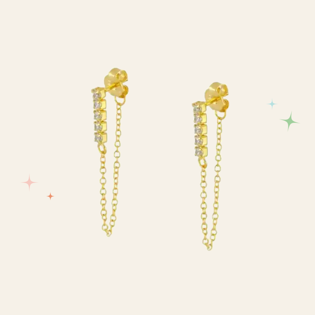 Shiny tassel set