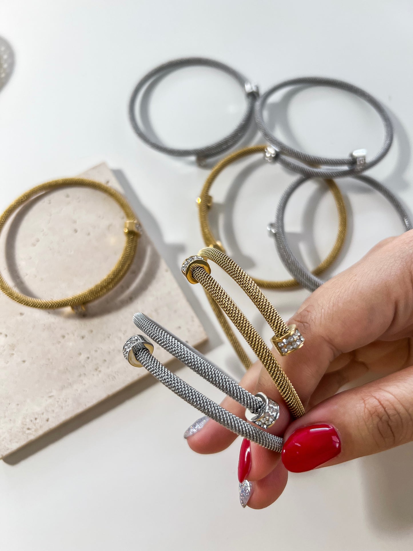 SS bangle bracelet