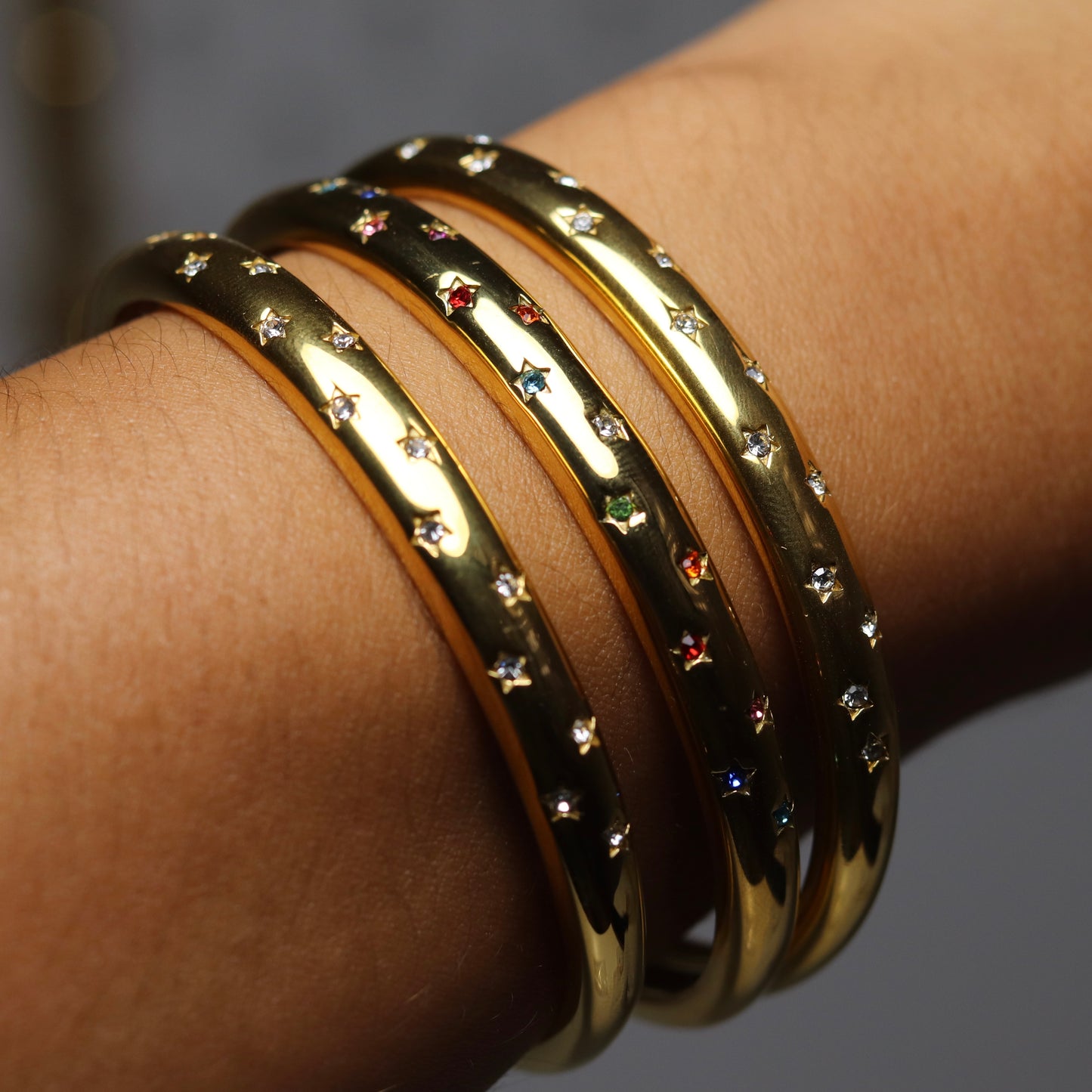 Crystal bangle