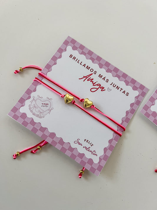 Brillamos- valentines bundle bracelet